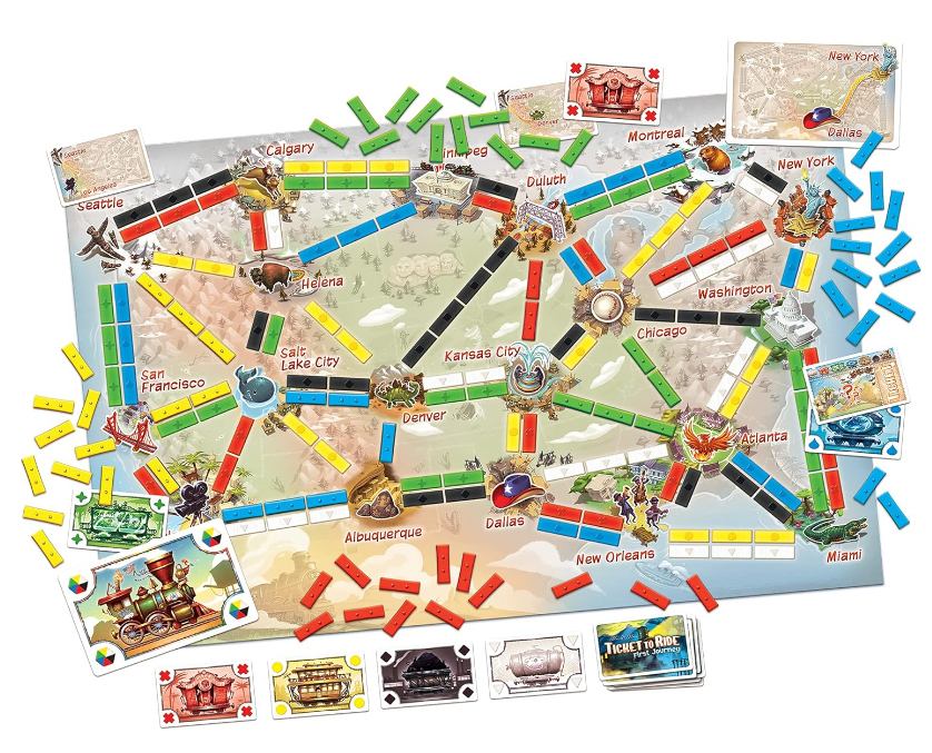 Ticket to Ride: First Journey - Educational Board Game