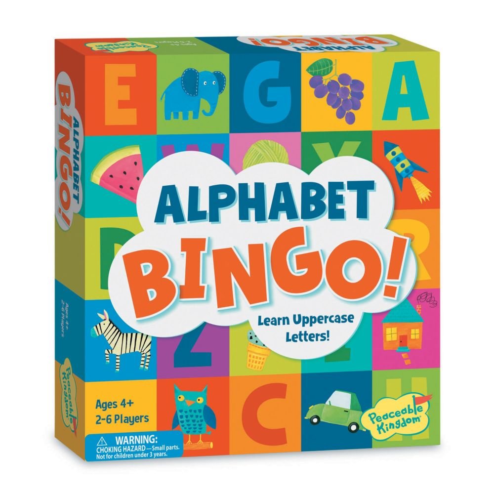 Alphabet Bingo Board Game From MindWare