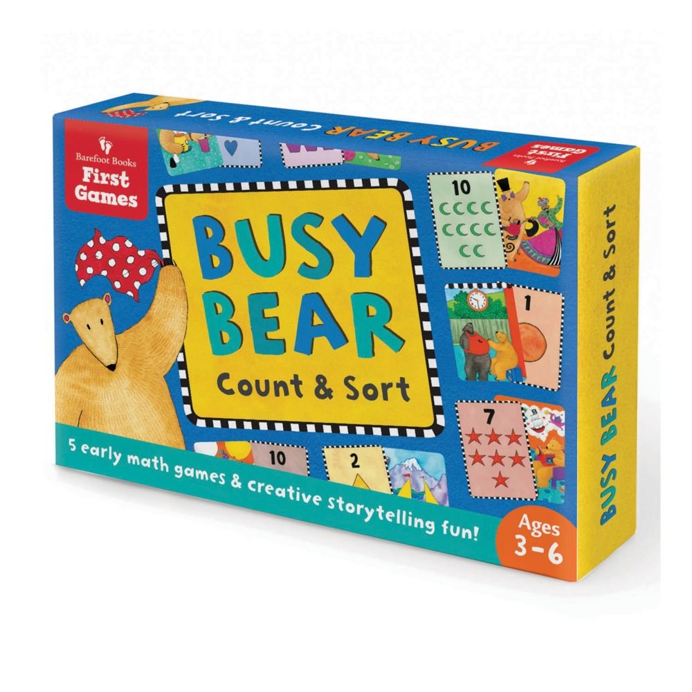 Barefoot Books Busy Bear Count and Sort Game - Qty 2 From MindWare