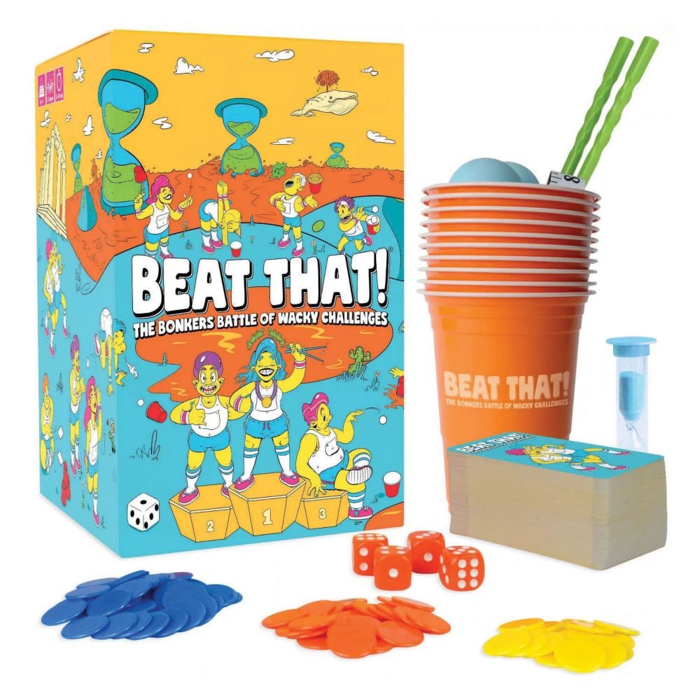 Beat That! Wacky Challenges Game From MindWare