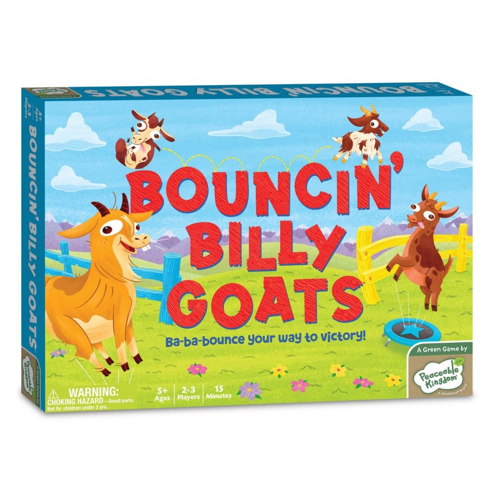Bouncin' Billy Goats Strategy Game From MindWare