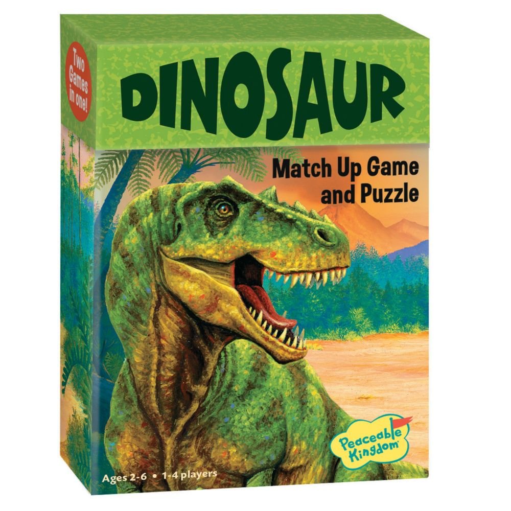 Dinosaurs Peaceable Kingdom Match Up Game From MindWare