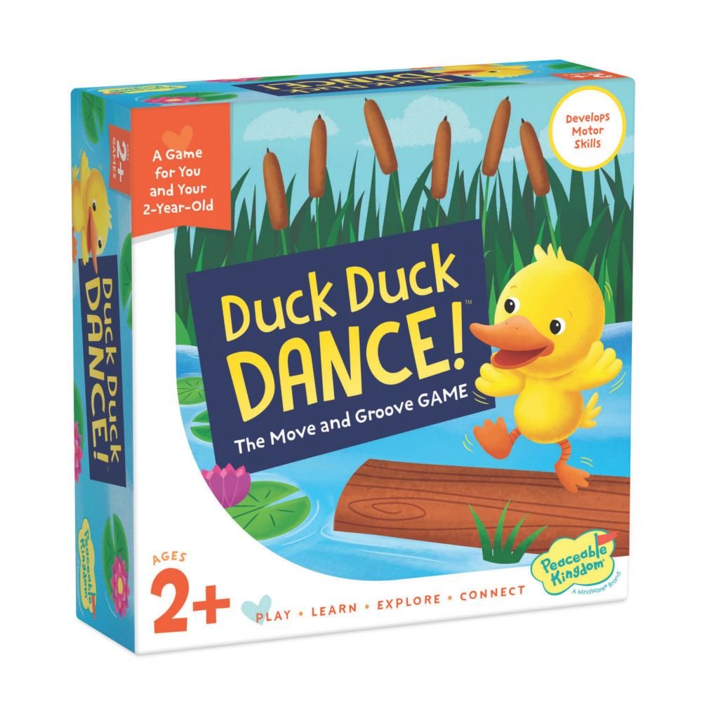 Duck Duck Dance Peaceable Kingdom Toddler Game From MindWare