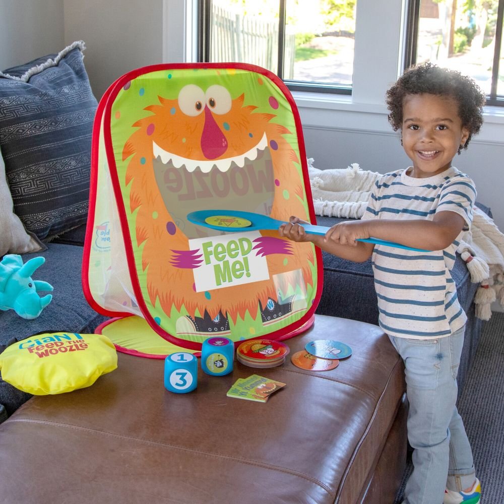 Giant Feed the Woozle Peaceable Kingdom Cooperative Game From MindWare
