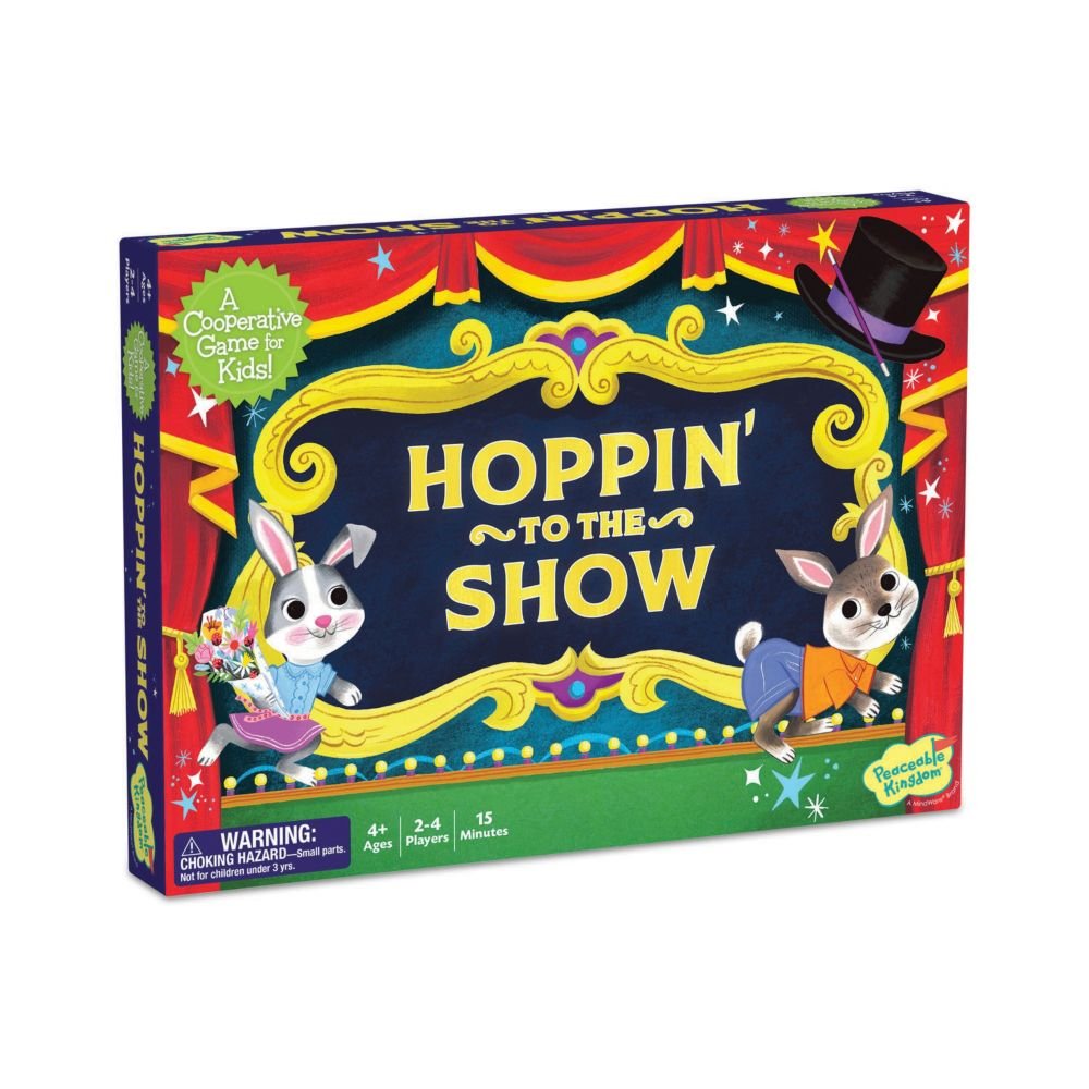 Hoppin' to the Show Cooperative Board Game From MindWare