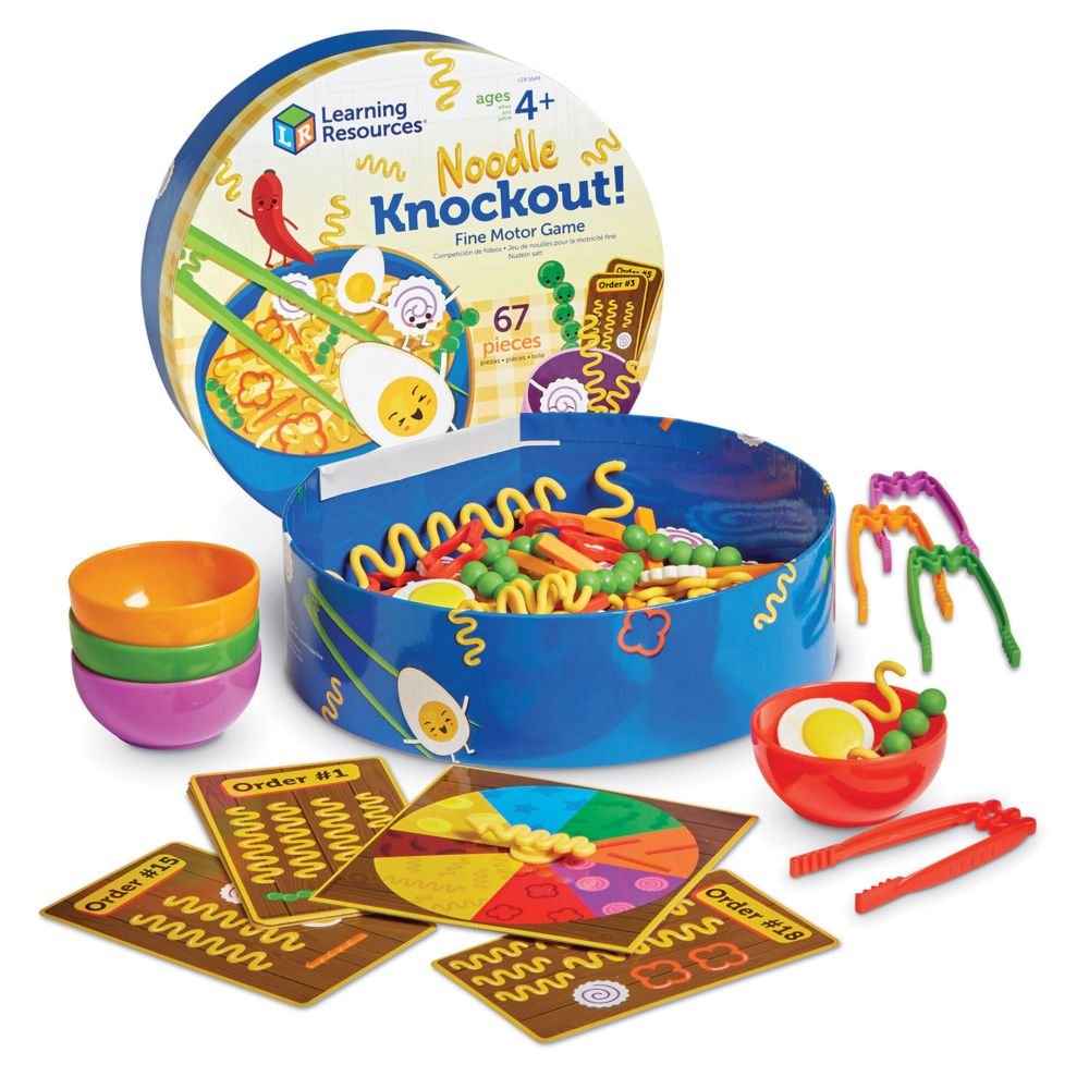 Learning Resources Noodle Knockout Fine Motor Game From MindWare