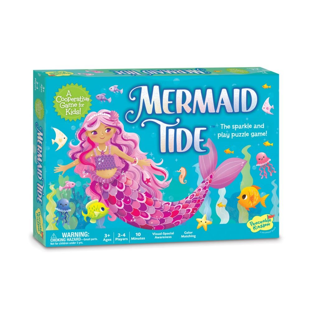 Mermaid Tide Cooperative Board Game From MindWare