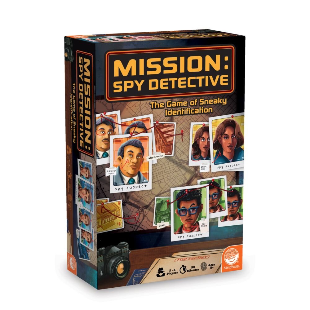 Mission: Spy Detective Board Game From MindWare
