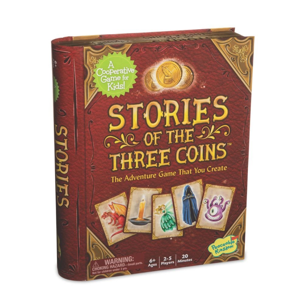 Stories of The Three Coins Cooperative Board Game From MindWare