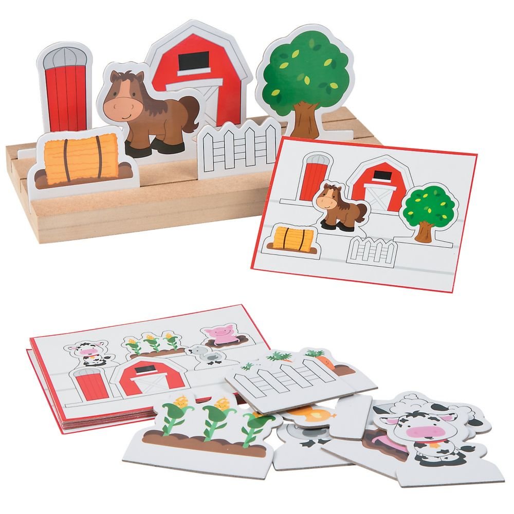 The Following Directions Farm Game From MindWare