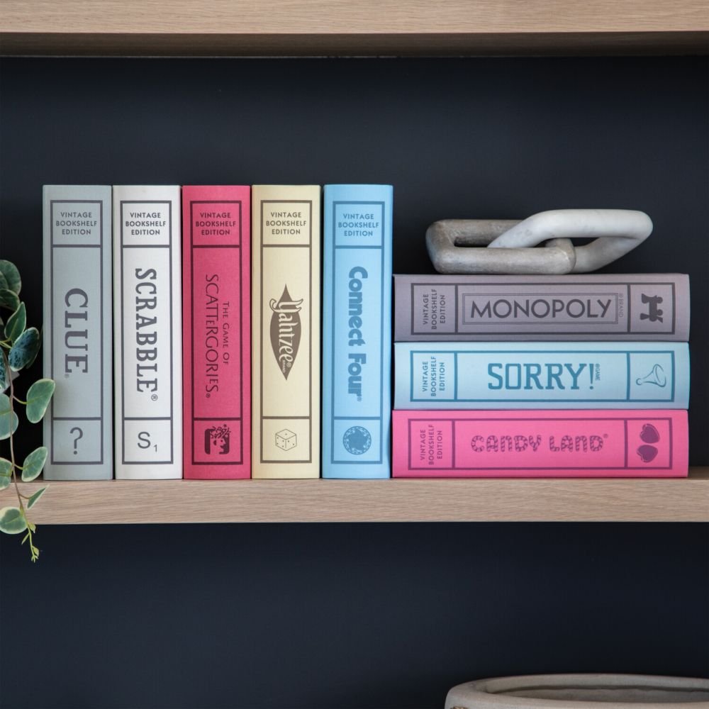 Ultimate Vintage Game Collection: Bookshelf Editions From MindWare
