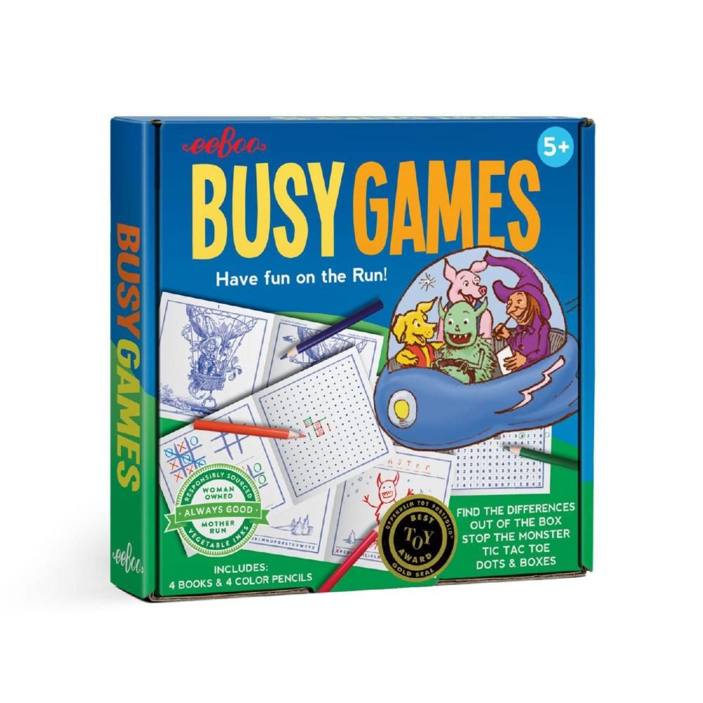 eeBoo Busy Game Set - Travel Edition From MindWare