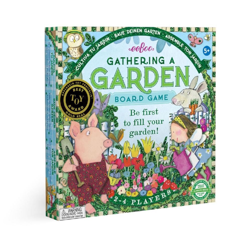 eeBoo Gathering a Garden Board Game From MindWare