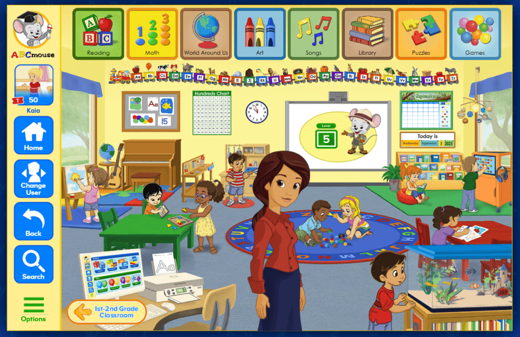 ABCmouse 2025 Classroom